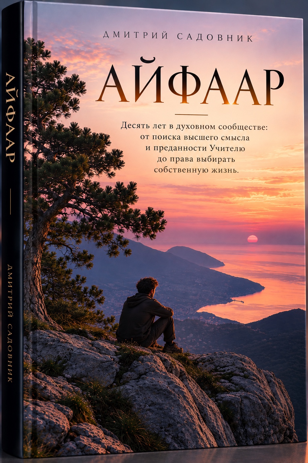 Обложка книги «Айфаар» Дмитрия Садовника